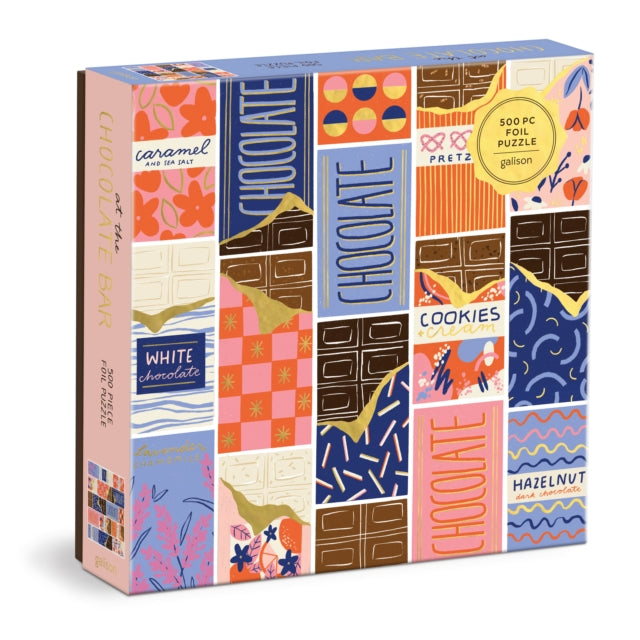 Book cover of: At the Chocolate Bar 500 Piece Foil Puzzle