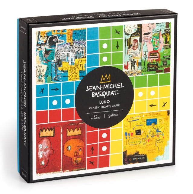 Book cover of: Jean-Michel Basquiat Ludo Classic Board Game