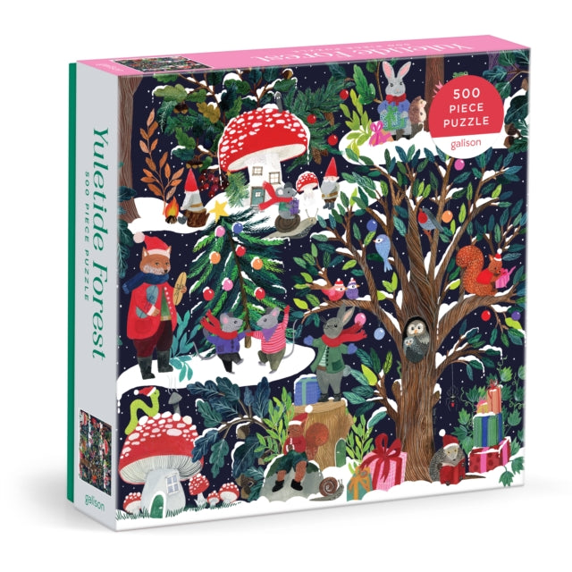 Book cover of: Yuletide Forest 500 Piece Puzzle