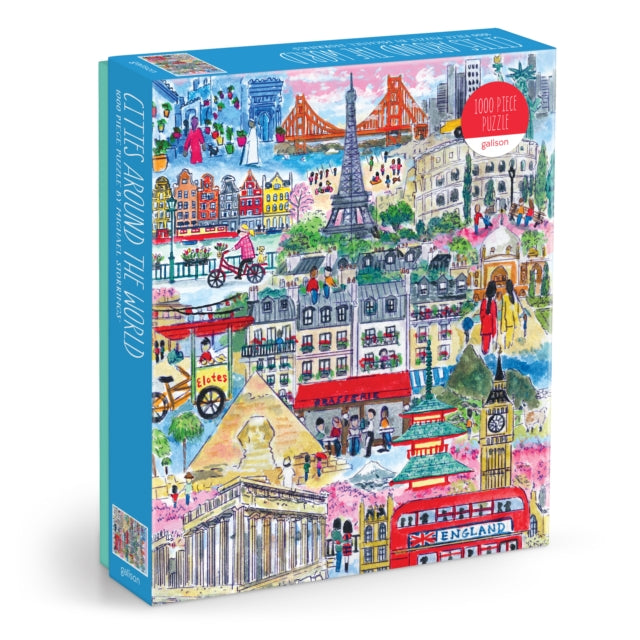 Book cover of: Michael Storrings Cities Around the World 1000 Piece Puzzle