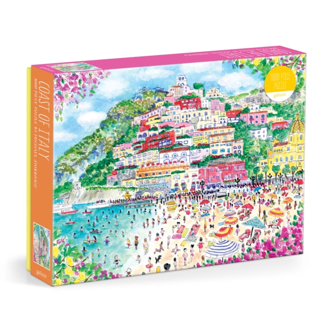 Book cover of: Michael Storrings Coast of Italy 1000 Piece Puzzle