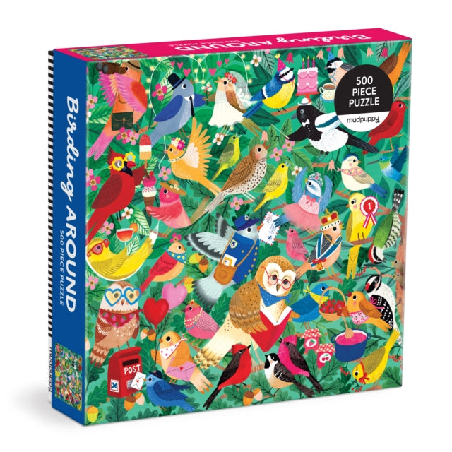 Book cover of: Birding Around 500 Piece Family Puzzle