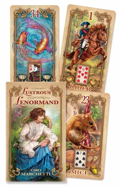 Book cover of: Lustrous Lenormand. By: Ciro Marchetti