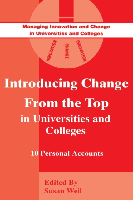 Book cover of: Introducing Change from the Top in Universities and Colleges