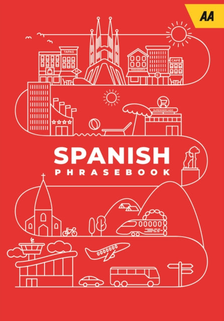 Book cover of: Spanish Phrasebook. By: A. A. Publishing