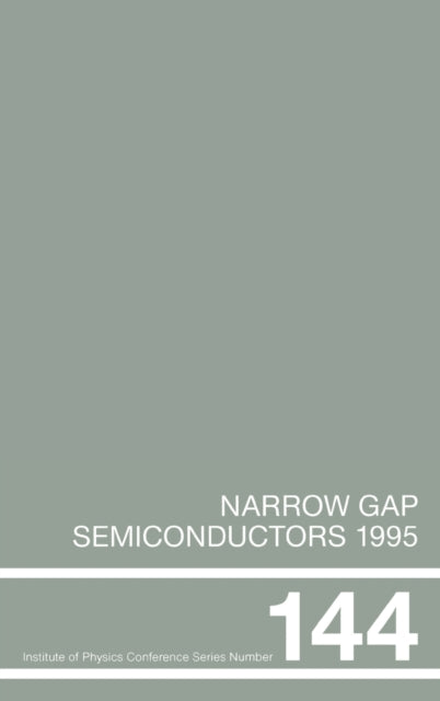 Book cover of: Narrow Gap Semiconductors 1995. By: J.L Reno