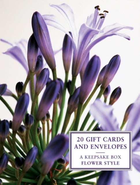 Book cover of: Tin Box of 20 Gift Cards and Envelopes: Flower Style