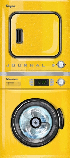 Book cover of: Vintage Washer Dryer Journal. By: RP Studio