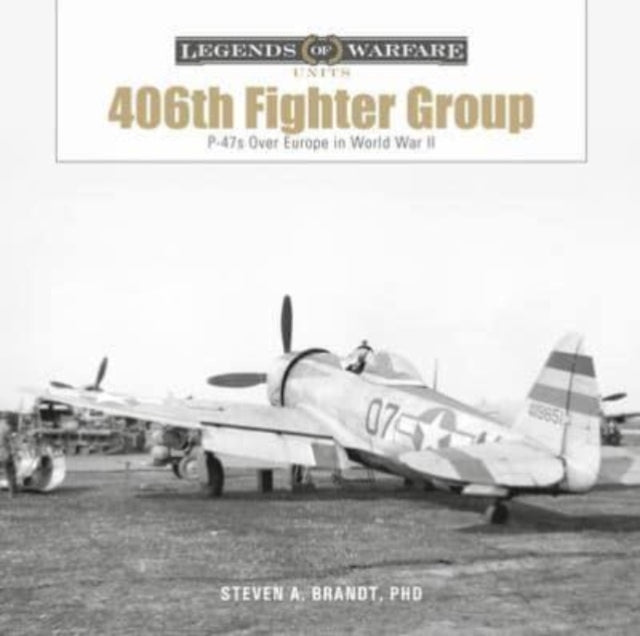 Book cover of: 406th Fighter Group. By: Steven A. Brandt