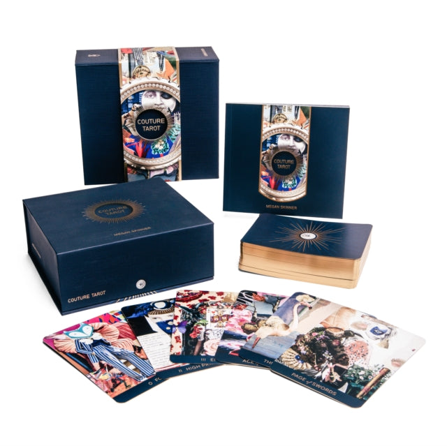 Book cover of: Couture Tarot (Tarot Deck and Guidebook, Box Set)