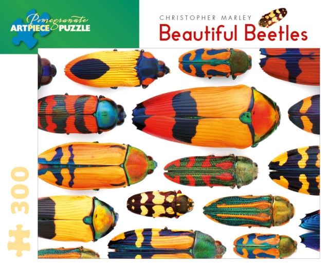 Book cover of: Beautiful Beetles 300-Piece Jigsaw Puzzle