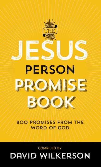 Book cover of: Jesus Person Promise Book – Over 800 Promises from the Word of God
