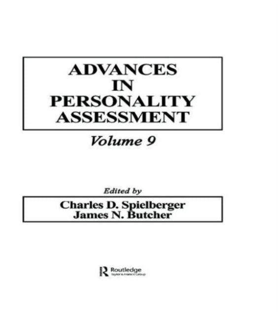 Book cover of: Advances in Personality Assessment