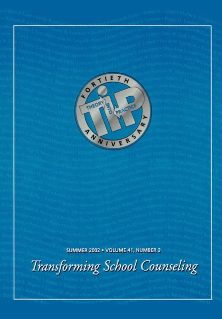 Book cover of: Transforming School Counseling. By: Susan Jones Sears