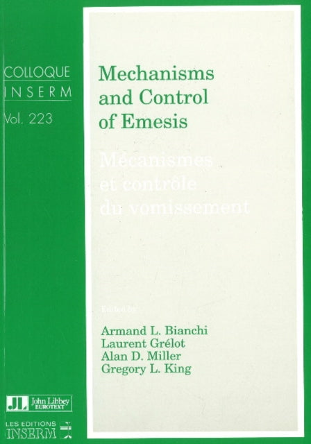 Book cover of: Mechanisms & Control of Emesis