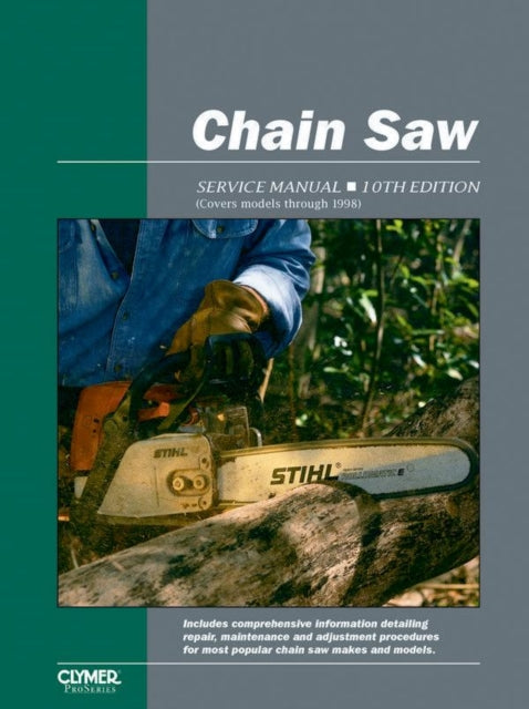 Book cover of: Proseries Chain Saw 10th Edition Service Repair Manual