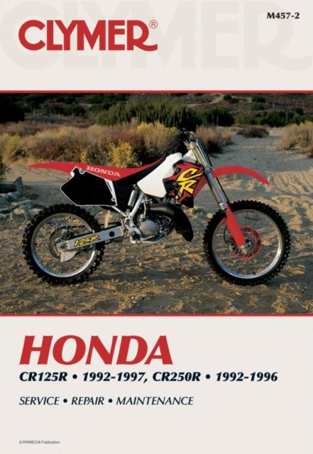 Book cover of: Honda CR125R (1992-1997) & CR250R (1992-1996) Motorcycle Service Repair Manual. By: Edward Jacobs