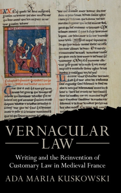Book cover of: Vernacular Law. By: Ada Maria Kuskowski