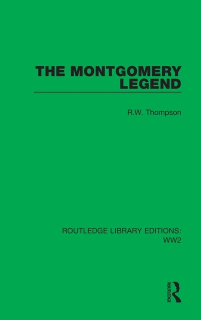Book cover of: Montgomery Legend. By: Reginald William Thompson