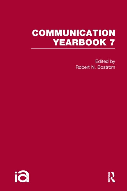Book cover of: Communication Yearbook 7