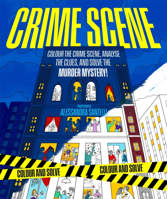 Book cover of: Crime Scene. By: Alessandra Santelli