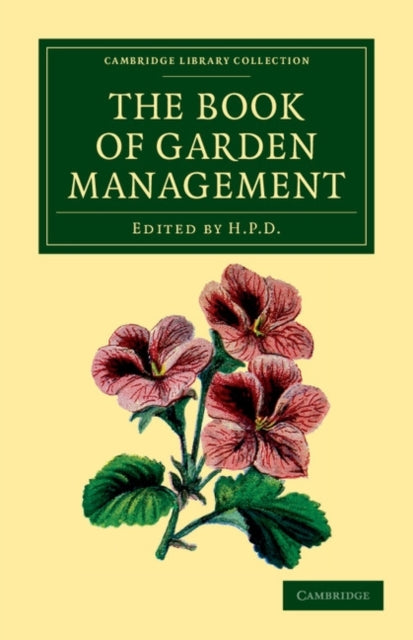 Book cover of: Book of Garden Management. By: Anonymous