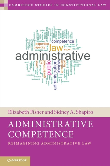 Book cover of: Administrative Competence. By: Elizabeth Fisher