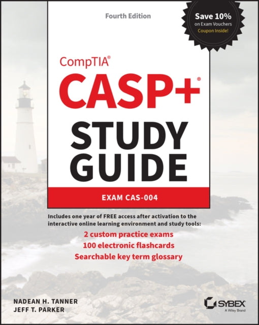 Book cover of: CASP+ CompTIA Advanced Security Practitioner Study Guide. By: Jeff T. Parker