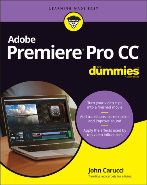 Book cover of: Adobe Premiere Pro CC For Dummies. By: Consumer Dummies
