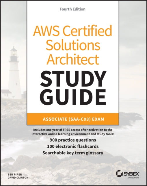Book cover of: AWS Certified Solutions Architect Study Guide with 900 Practice Test Questions. By: Ben Piper