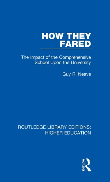 Book cover of: How They Fared. By: Guy Neave