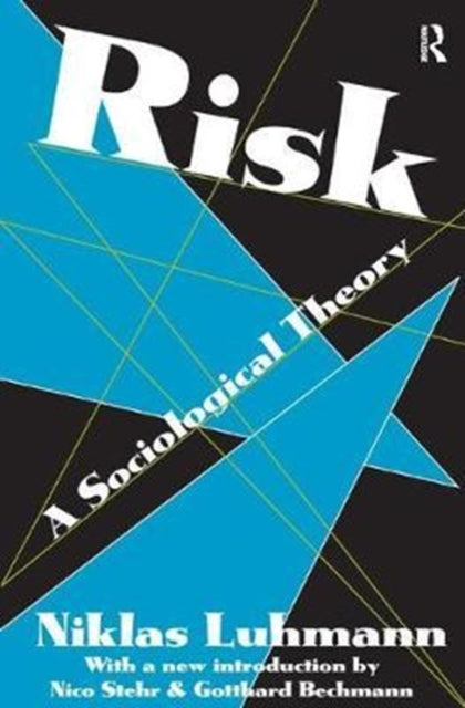 Book cover of: Risk. By: Niklas Luhmann