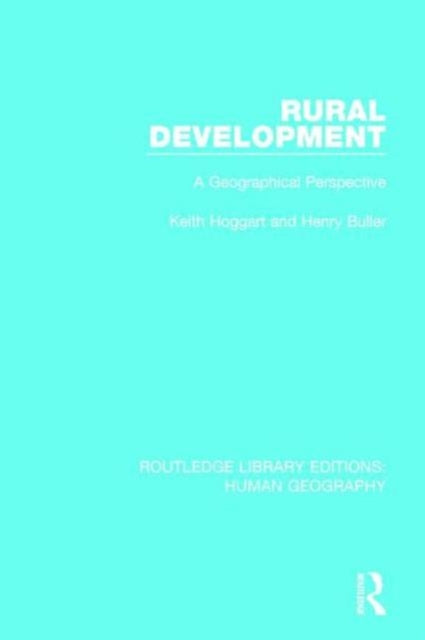 Book cover of: Rural Development. By: Keith Hoggart