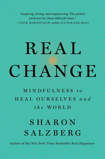 Book cover of: Real Change. By: Sharon Salzberg