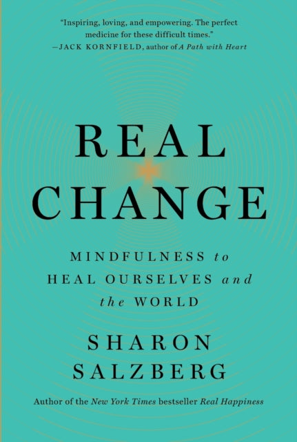 Book cover of: Real Change. By: Sharon Salzberg