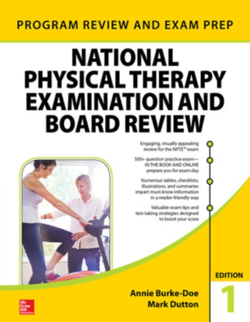 Book cover of: National Physical Therapy Exam and Review. By: Annie Burke-Doe