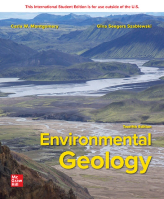 Book cover of: Environmental Geology ISE. By: MONTGOMERY