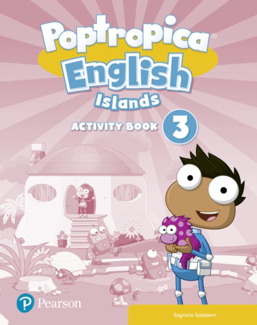 Book cover of: Poptropica English Islands Level 3 Activity Book. By: Unknown