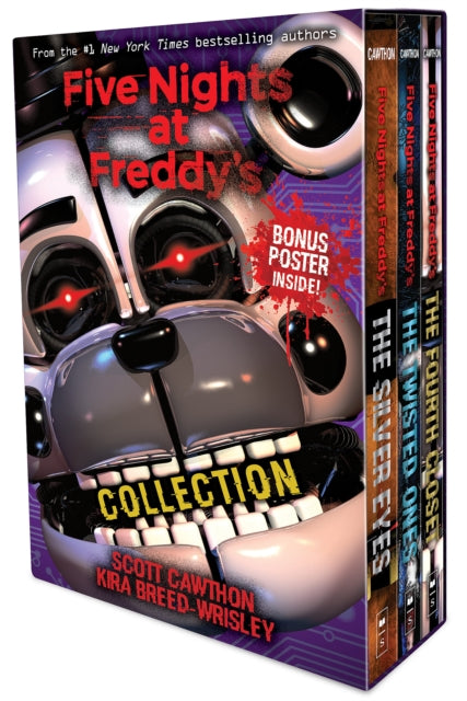 Five Nights at Freddy's 3-book boxed set 9781338323023 Scott Cawthon