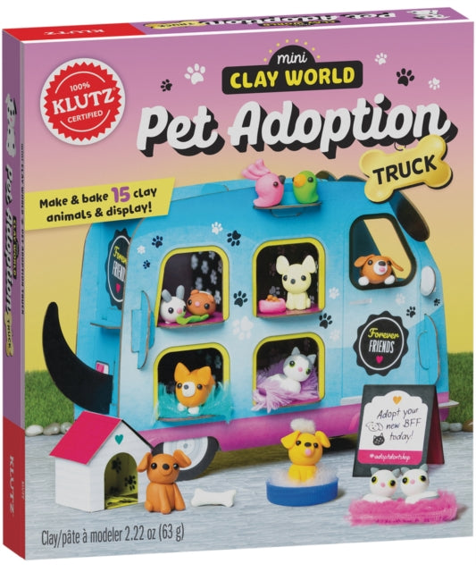 Book cover of: Mini Clay World Pet Adoption Truck