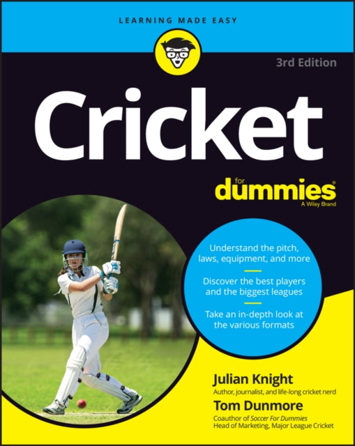 Book cover of: Cricket For Dummies. By: Knight