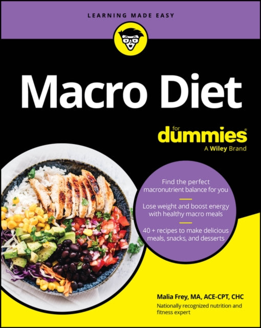 Book cover of: Macro Diet For Dummies. By: Malia Frey