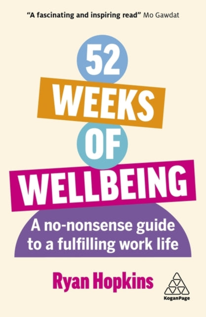 Book cover of: 52 Weeks of Wellbeing. By: HOPKINS, RYAN
