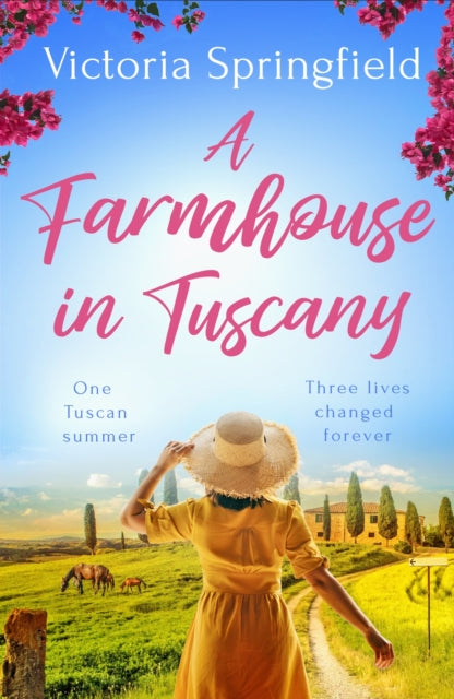 Book cover of: Farmhouse in Tuscany. By: Victoria Springfield