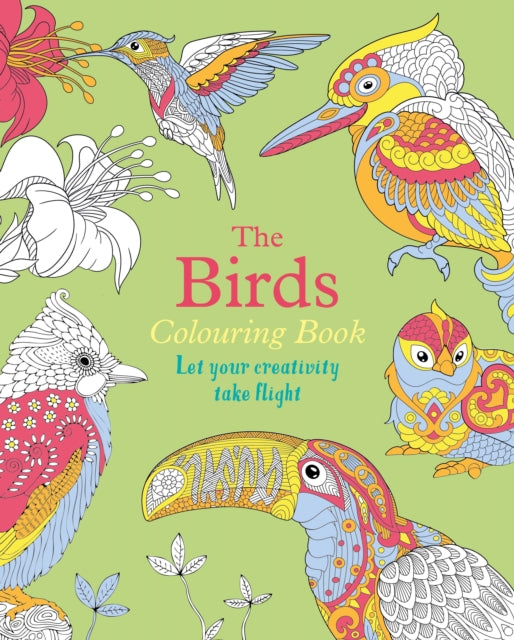 Book cover of: Birds Colouring Book. By: Unknown