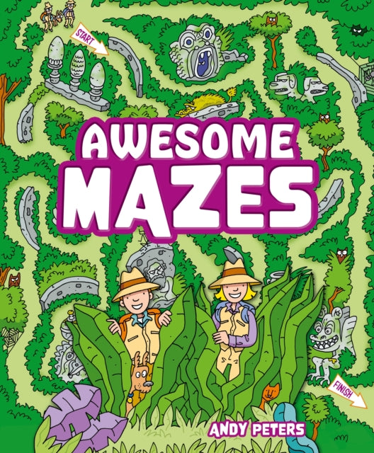 Book cover of: Awesome Mazes