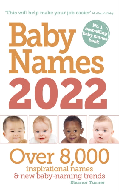 Book cover of: Baby Names 2022. By: Eleanor Turner