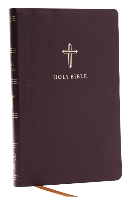 Book cover of: NKJV Holy Bible, Ultra Thinline, Burgundy Bonded Leather, Red Letter, Comfort Print. By: Zondervan