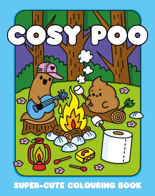 Book cover of: Cosy Poo: A Super Cute Colouring Book