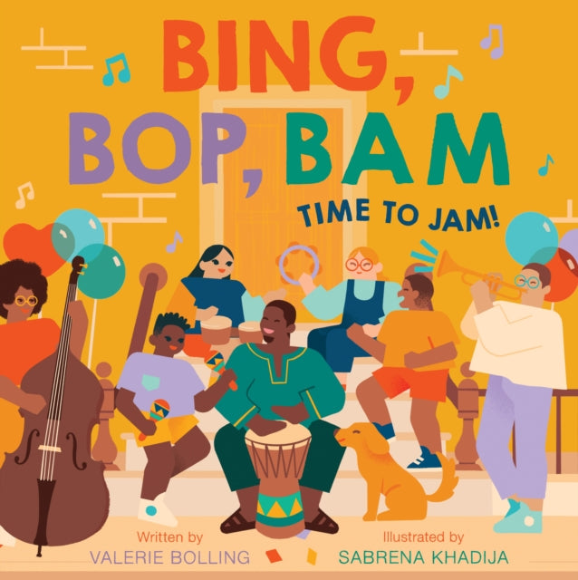 Book cover of: Bing, Bop, Bam. By: Valerie Bolling
